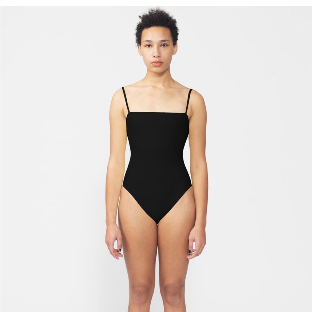 NU swimsuit never worn- light sunshine yellow